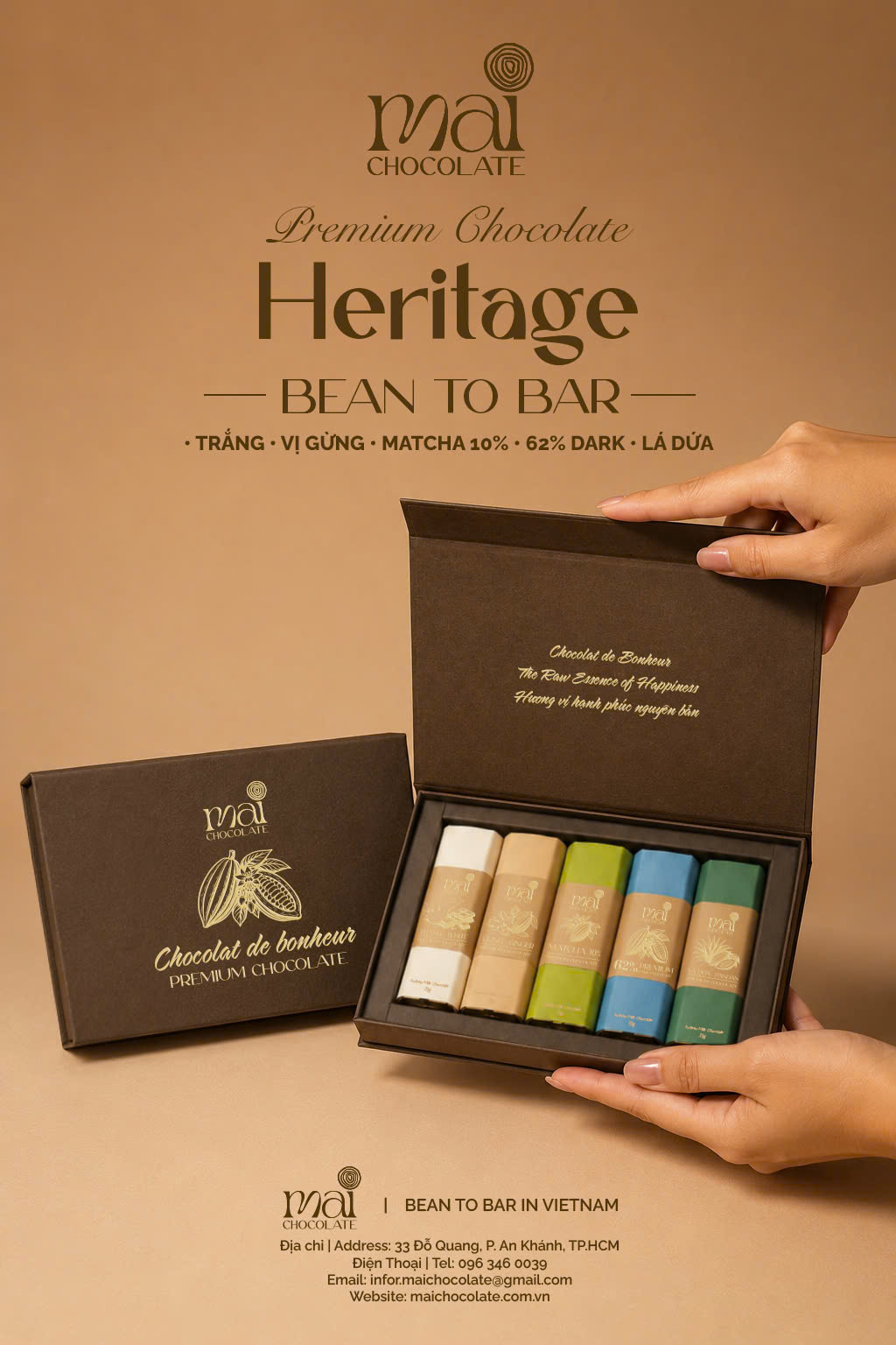 Bộ sưu tập MAI Chocolate Heritage