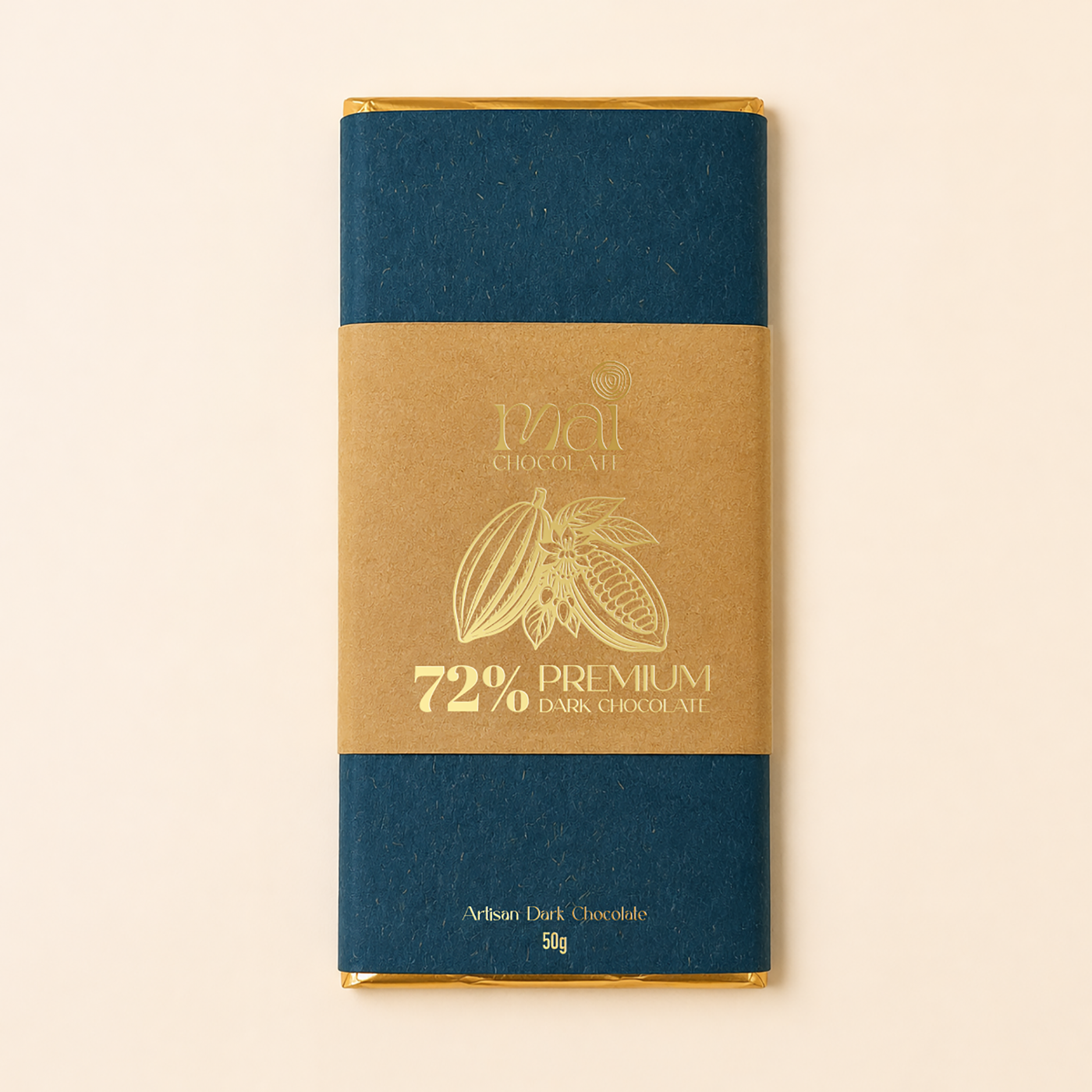 Thanh MAI Chocolate 72% cacao 50g