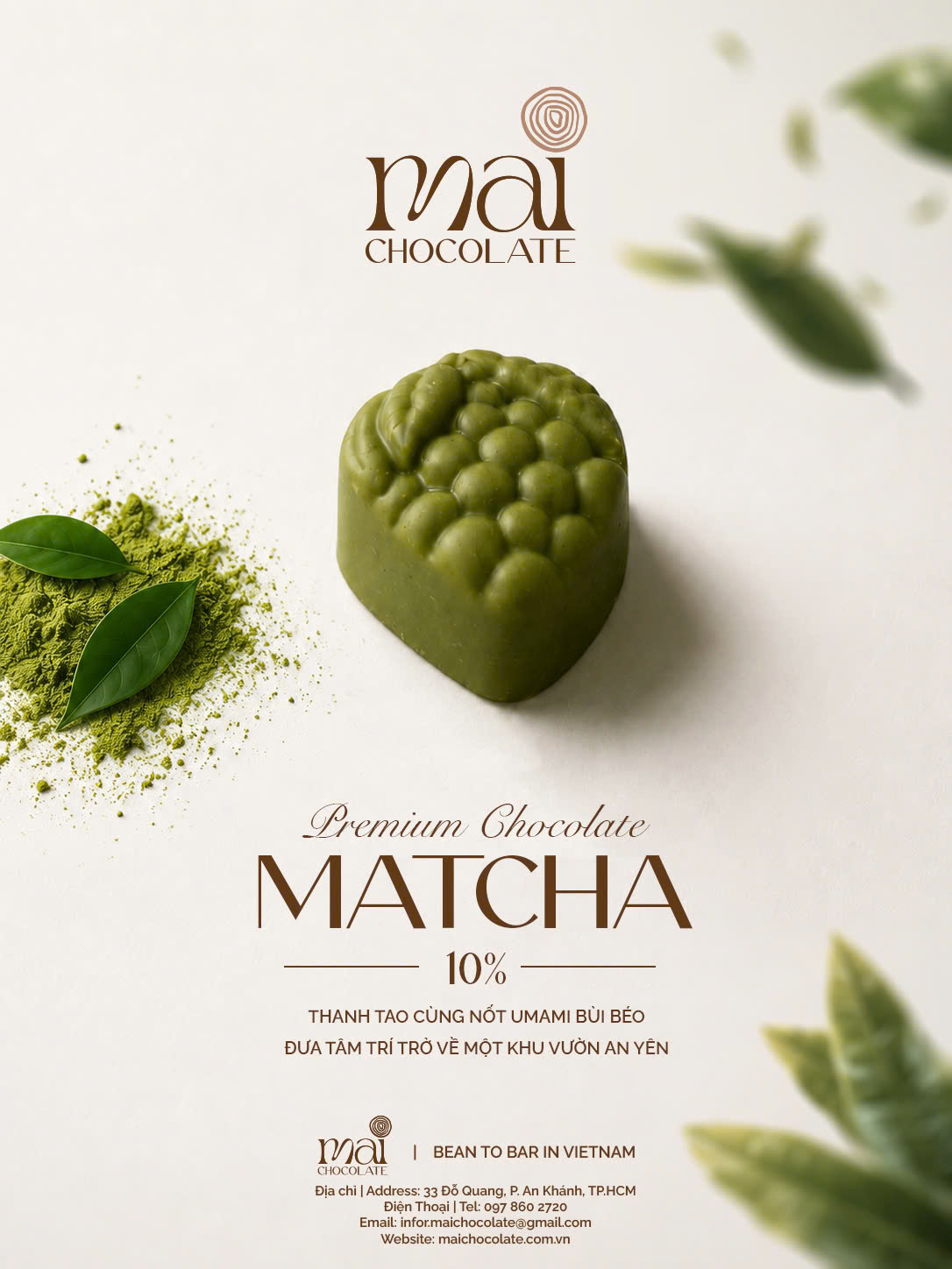 Mai Chocolate Matcha 10%