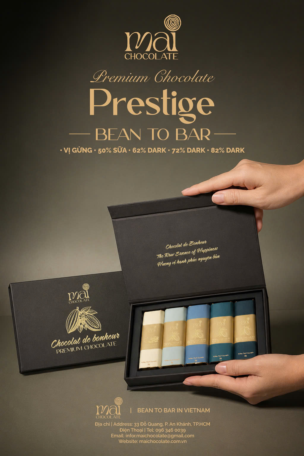 Hộp quà MAI Chocolate Prestige
